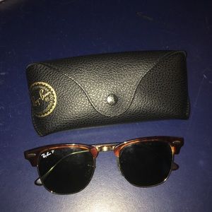 Ray bans Clubmaster Sunglasses (Polarized)